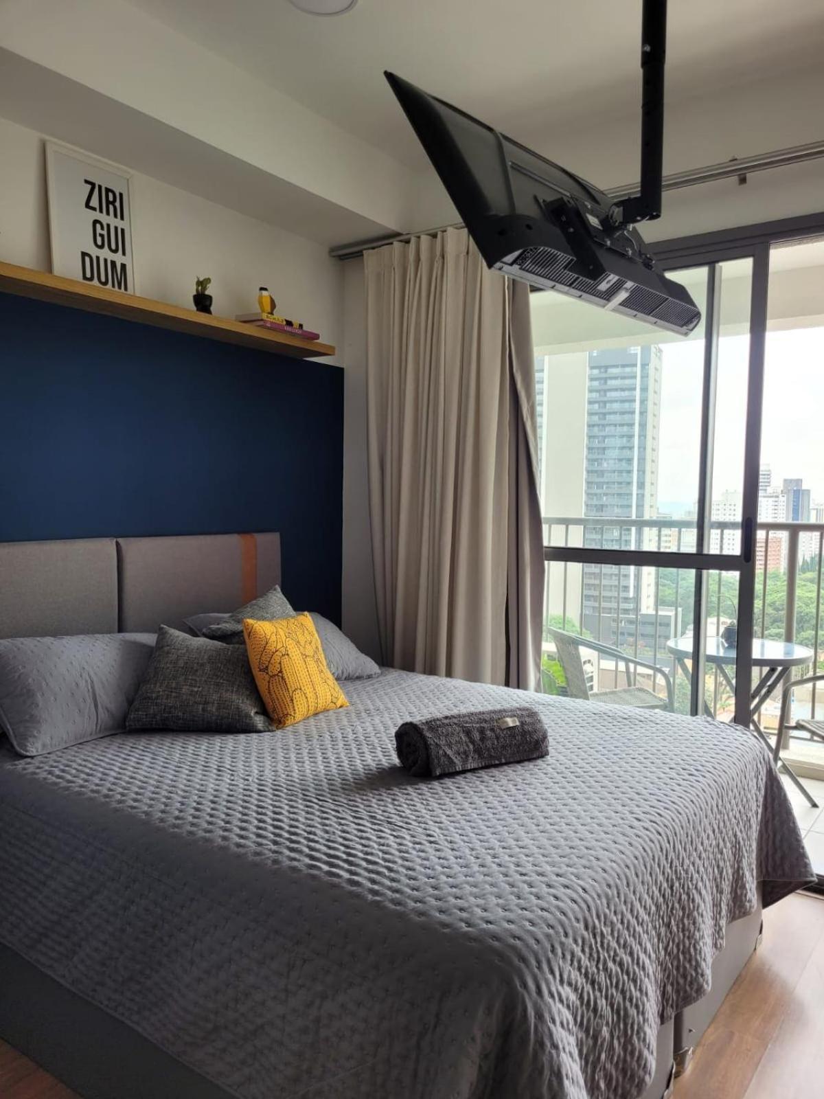 Estudio Aconchegante Com Varanda Na Consolacao Apartamento *