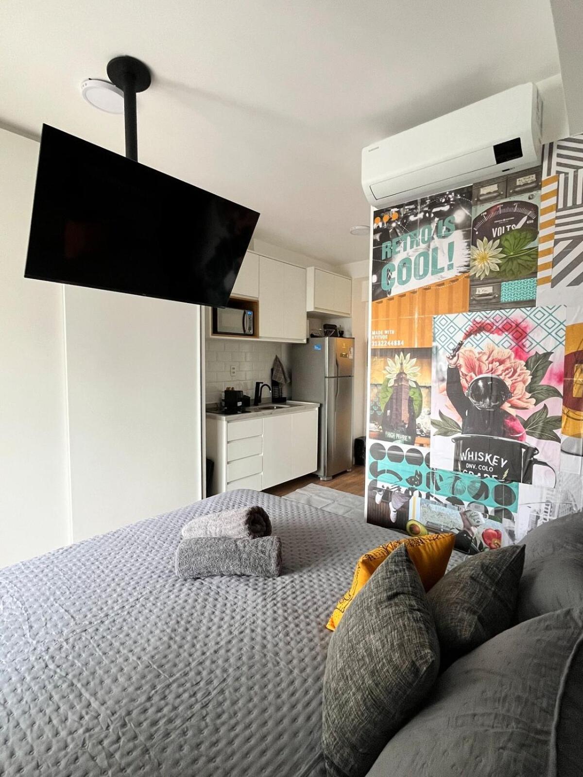 Estudio Aconchegante Com Varanda Na Consolacao Apartamento São Paulo